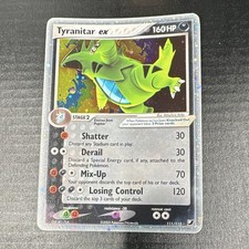 Pokemon Tyranitar ex 111/115 EX Unseen Forces Holo Ultra Rare English 160 HP