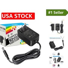 Lightweight 2A Power Adapter for 12V Devices - Safe Versatile Power Supply