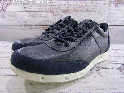 Ecco Cool Pro Women's Blue Leather Gore-Tex Waterproof Golf Shoes Size 5