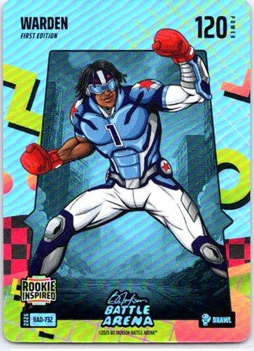 2026 Bo Jackson Battle Arena Warden Brawl 80\'s Rad Cam Ward