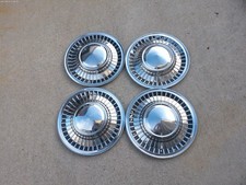 Wheel Covers Set Of 4 1961 Ford Hubcaps 14inch Starliner Galaxie Fairlane Used