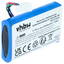 Akku f&uuml;r Garmin Zumo 590LM 595 595LM 590 Navigation 2000mAh