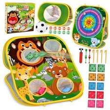 Bean Bag Toss Game Toy Outdoor Toss Game, Family Party Party Supplies Animal