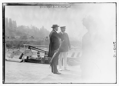 Photo:Dickinson & J.P. Morgan