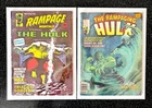 Vintage Marvel Comics Bundle Rampage Monthly Rampaging Hulk #4 + #7 Bundle 1978
