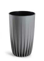 Howhomely Blumentopf Pflanztopf ÜBertopf 42X25 Cm Grau 9,5L Modern Dekoration