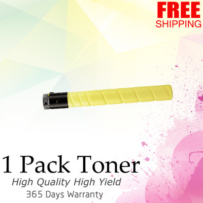 1 TN324 Yellow Toner Cartridge for Konica Minolta Bizhub C308 C368 C258 Printer
