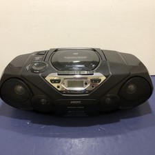 Philips AZ1574 Portable CD Radio Cassette Recorder Boombox