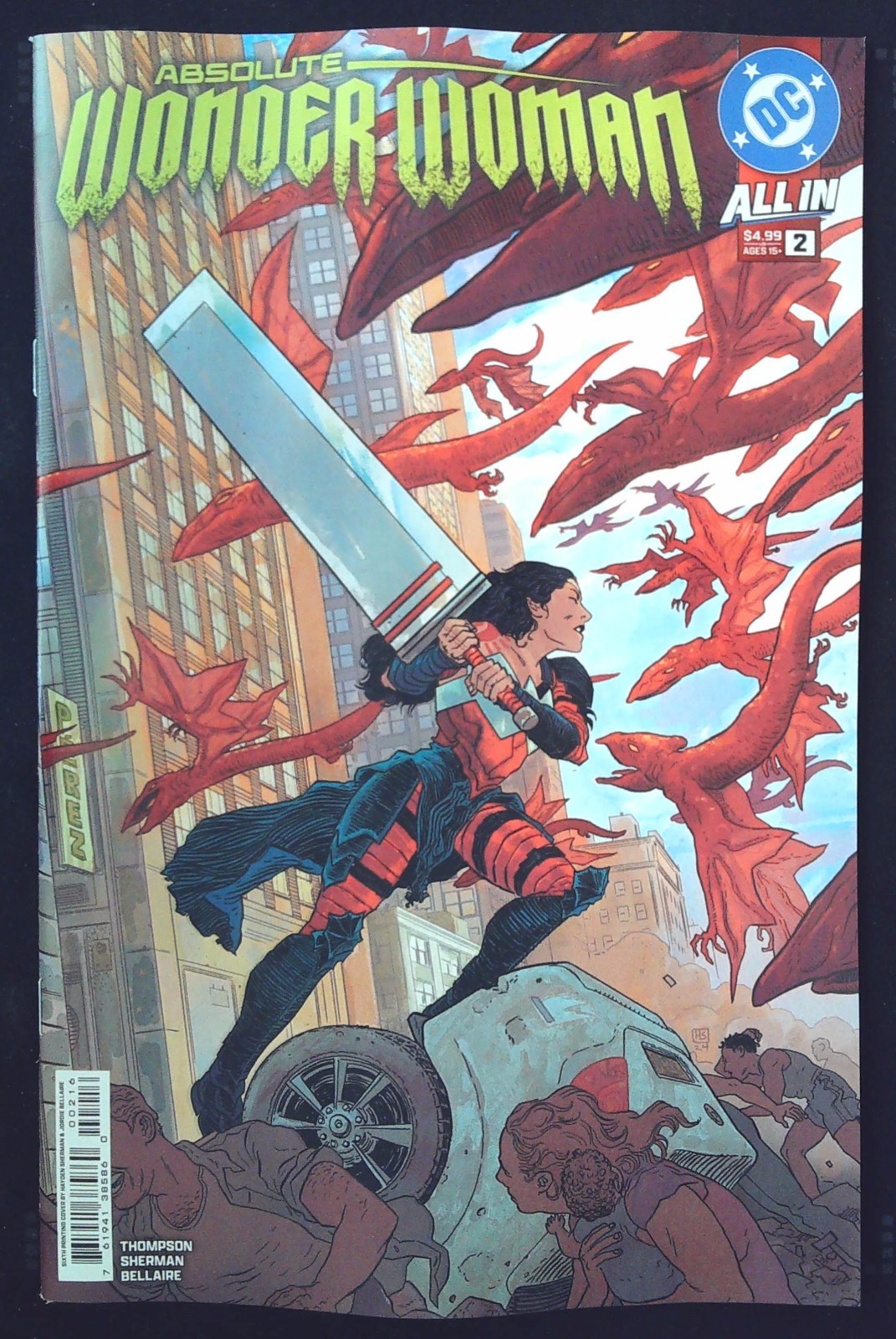 ABSOLUTE WONDER WOMAN (2024) #2 - Sixth Printing - New Bagged