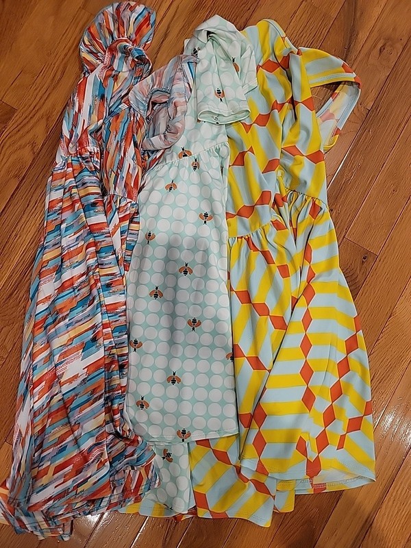 dot dot smile Size 6 7, Lot of 3 dresses Girls