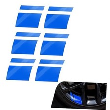 Car Wheel Rim Stickers, High-Visibility Reflective Wheel Rim Stripe 6 PCS Blue