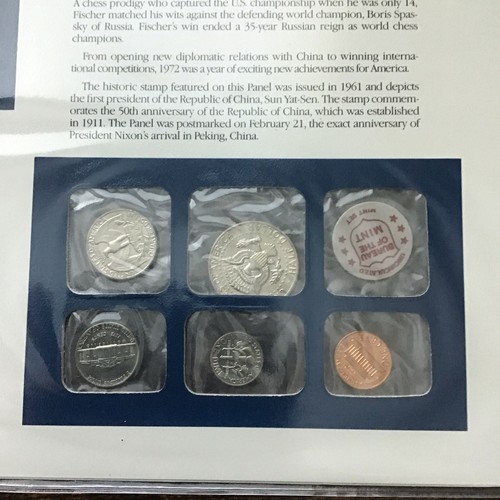 Uncirculated US Mint Coin Sets from the Philadelphia San Francisco Mints 1972 - Picture 7 of 9