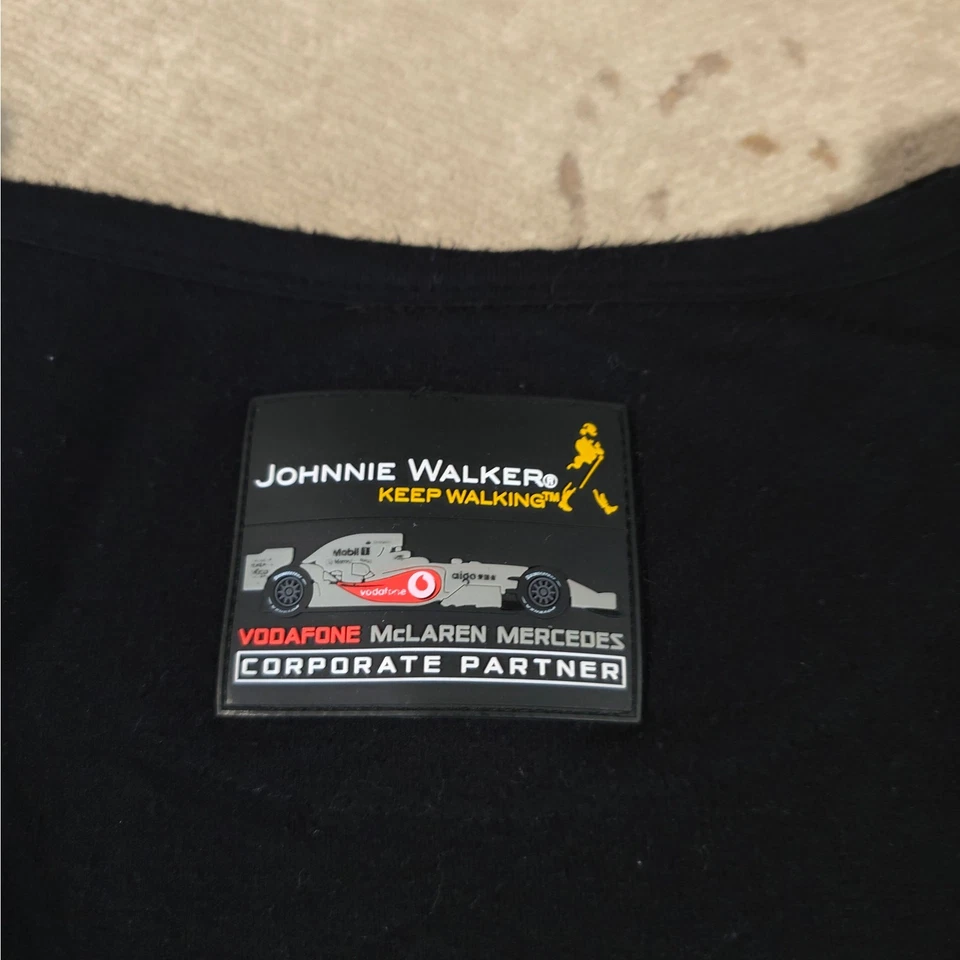 Camisa Vodafone McLauren Mercedes Johnnie Walker Manga Larga Carreras Hombres Talla M Foto 4 de 4
