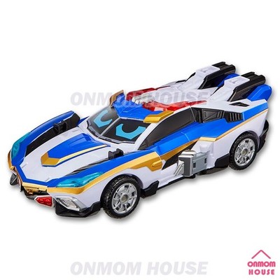 Metal Cardbot W BLUECOP W Transforming Patrol Car Robot Korean Toy