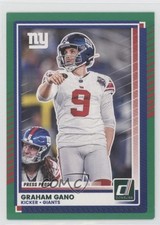 2025 Panini Donruss Press Proof Green Graham Gano #230 1ex8