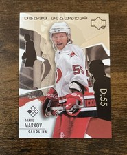 2003-04 Upper Deck Black Diamond Daniil Danny Markov #27 Carolina Hurricanes