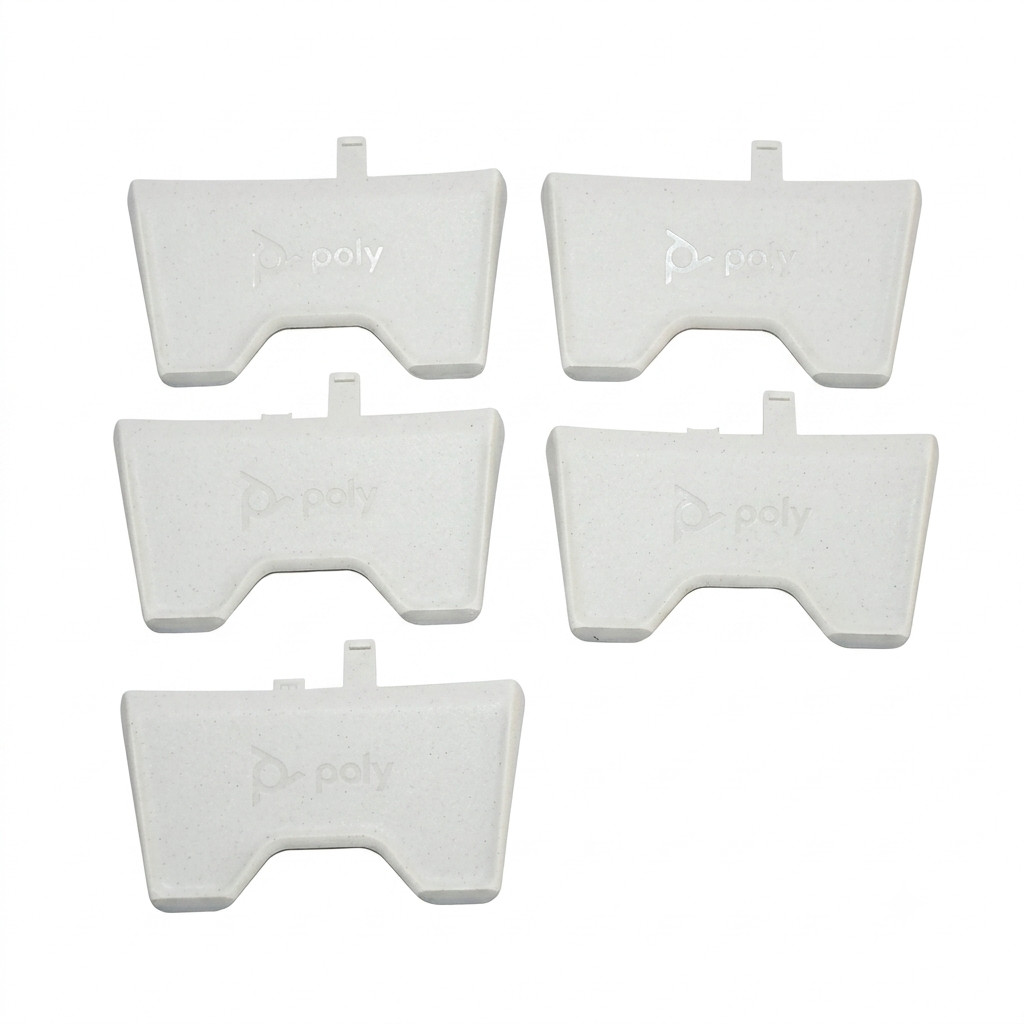 HP Poly Edge E100 E220 Desk Stand 5-Pieces White 8F3S1AA 2200-88062-005