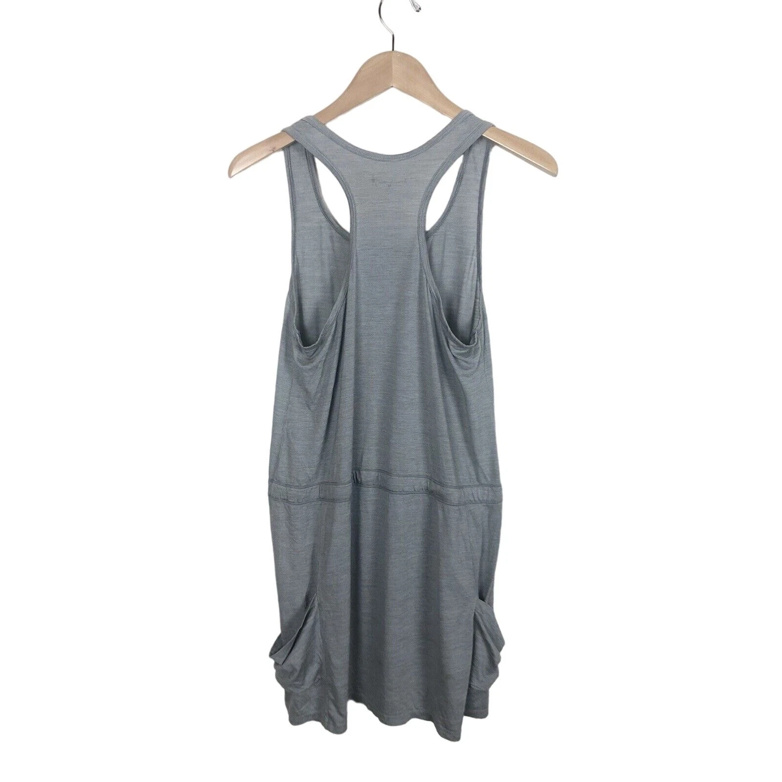 smartwool seven falls pocket racerback dress tank-top