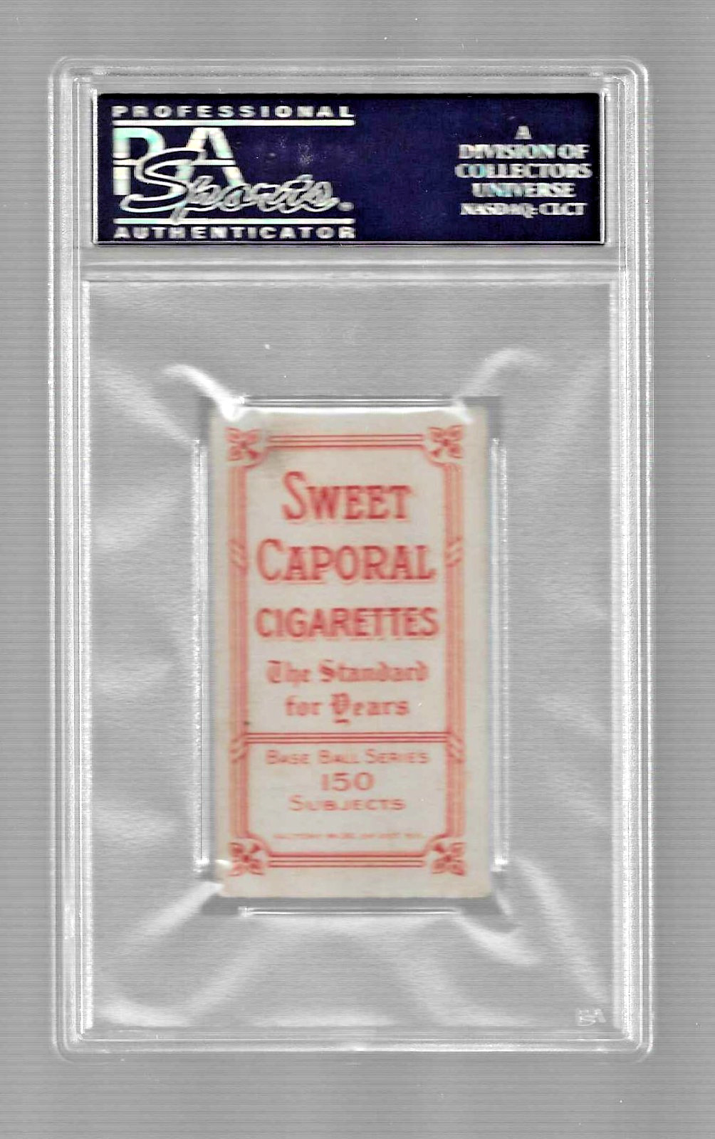 1909 T206 SWEET CAPORAL 150/30 TOBACCO BASEBALL LEE TANNEHILL PSA 3.5 WHITE SOX view 4