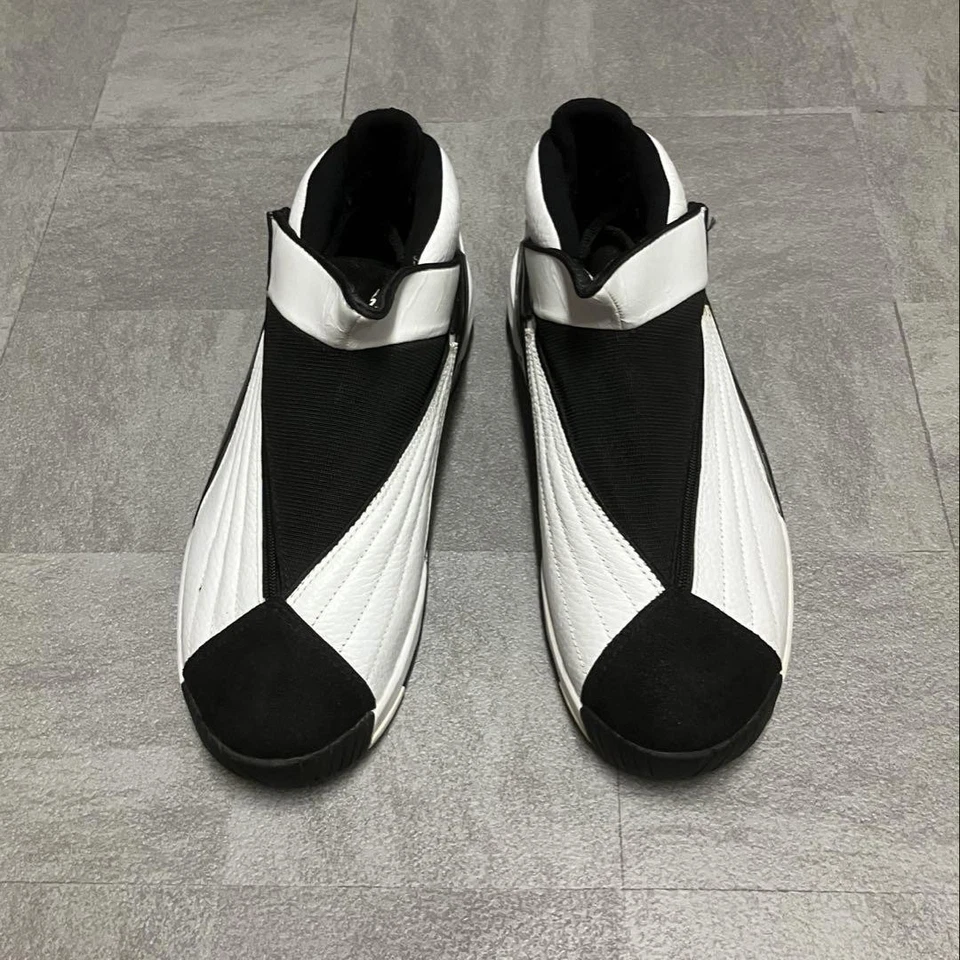 De colección 1999 Nike Jordan Jumpman Swift 6 Blanco Negro Ozono 136031-101 Hombres Us9 Foto 4 de 4