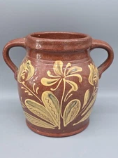 Rockdale Union Stoneware John Tiller Double Handled Pottery Jar American Museum