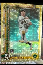 Marketplace image: 2025 Jacob Wilson Topps Holiday 1/1 Superfractor RC