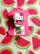 Hello Kitty retractable badge reel ID/document holder