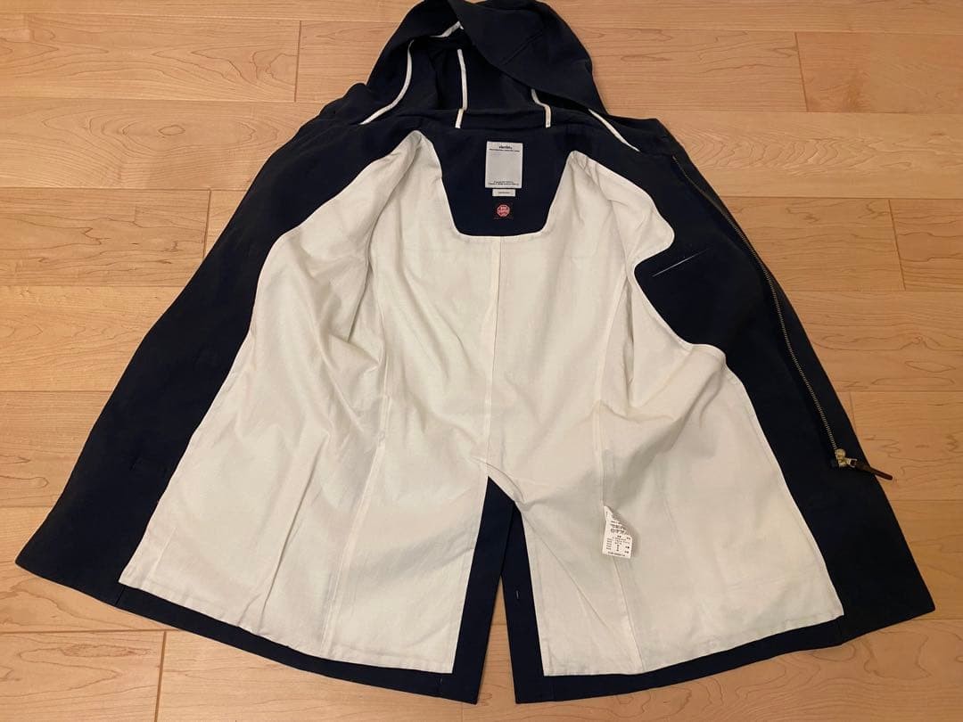 visvim COMMODORE COAT Navy Wool Duffle Short/Mid … - image 8