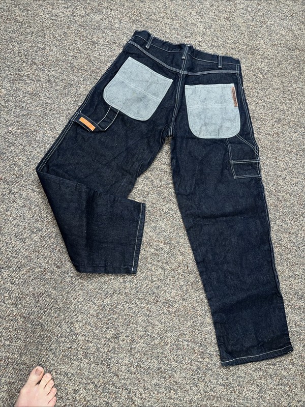 History Iceberg Size36 36x30 Logo Contrast Pocket Jeans