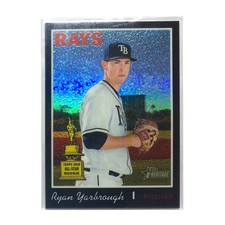 TOPPS MLB Heritage Ryan Yarbrough Rays Baseball Card /70 #THC-181 Near Mint