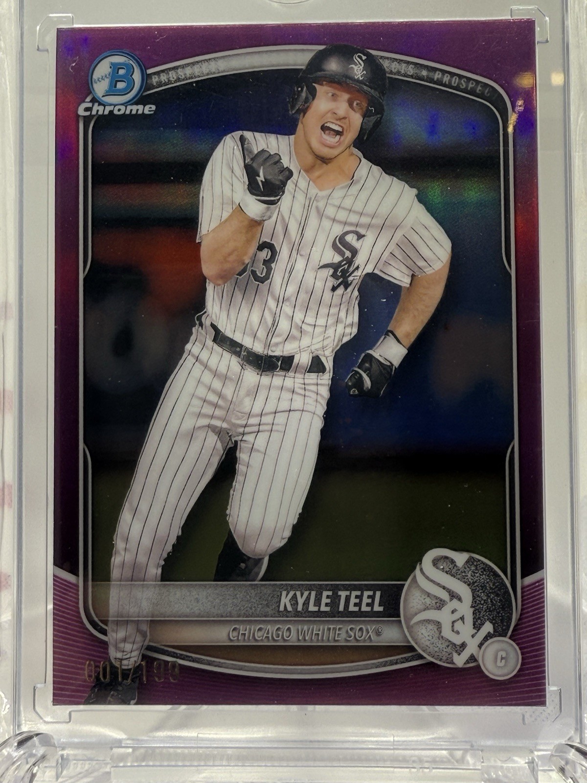 2025 Bowman’s Crome card lot