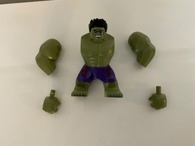 LEGO Marvel Superheroes Avengers Hulk &ldquo;BIG FIG&rdquo; Minifigure 76018 Purple Pants