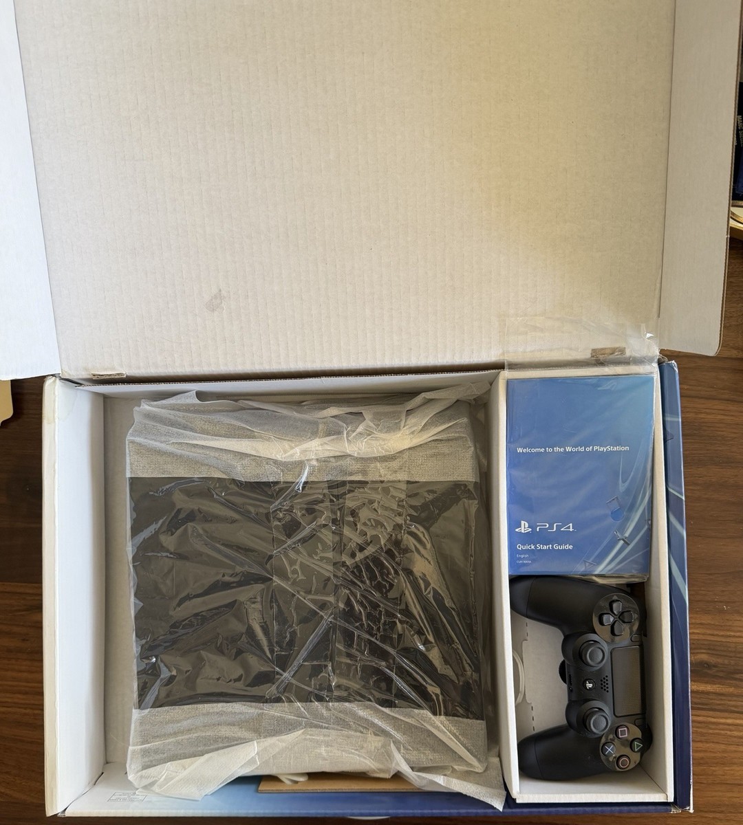Sony PlayStation 4 Model 500 GB Jet Black Console for sale online