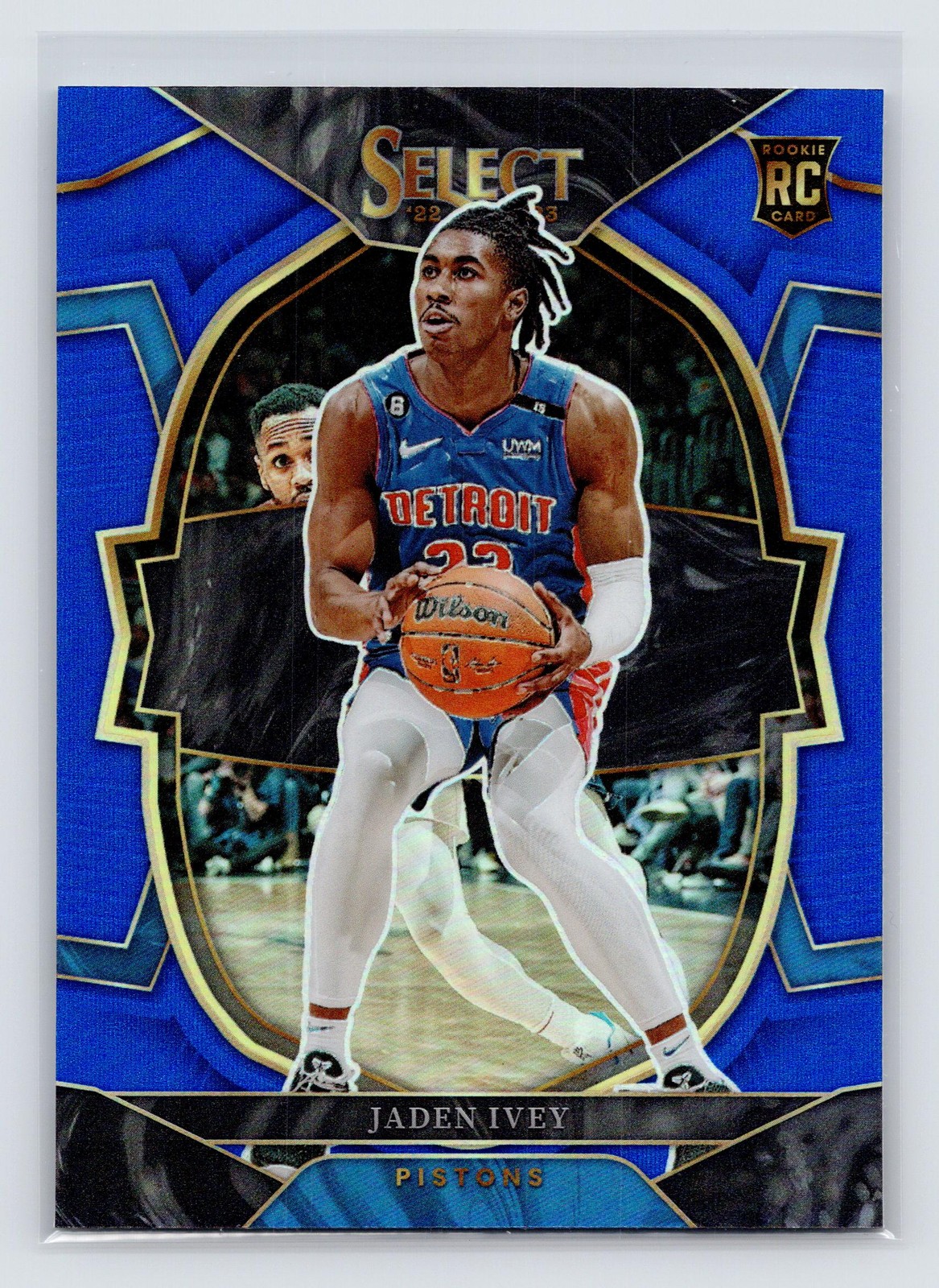 2022-23 Panini Select #87 Jaden Ivey Silver Prizms