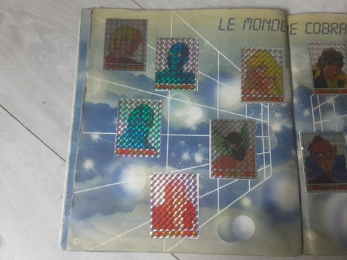PANINI COBRA ALBUM YEAR 1982 COMPLETE with poster sticker club Dorothée size 1 - Picture 15 of 19