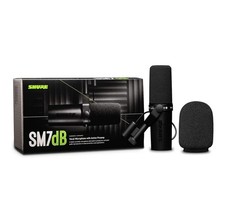 Shure SM7dB Dynamic Vocal Microphone with Built-in Preamp