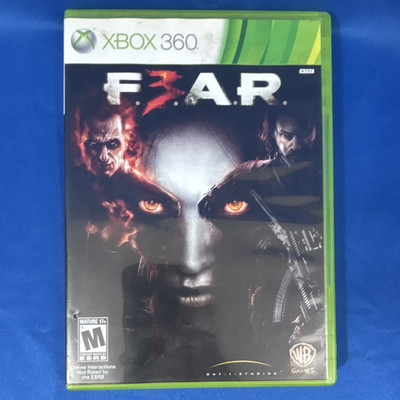 Warner Bros. F.E.A.R. 3 Xbox 360 M NTSC-U/C Shooter Horror Manual