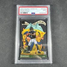 2022 Panini Clearly Donruss Malik Willis #DTMW Downtown PSA 9 Rookie Low Pop