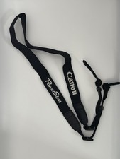 Canon PowerShot Adjustable Nylon Neck/Shoulder Camera Strap Black For Canon