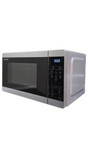 🔥 Sharp YC-MS02U-S 800W Digital Microwave Oven – Silver / Black – 20L – Working