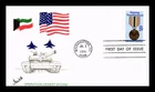 DR JIM STAMPS US COVER OPERATION DESERT STORM FIRST DAY ISSUE FAITH CACHET