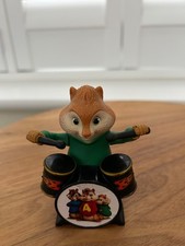 Alvin And The Chipmunks 2 McDonald's Figure Toy Theodore with Drum-kit 2009