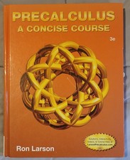 Precalculus: A Concise Course, Larson, Profes...