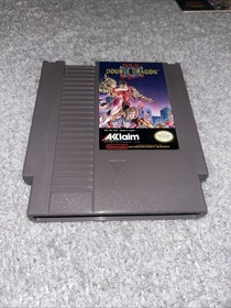 Double Dragon 2 II: The Revenge (Nintendo NES, 1990) con manuale incredibile Raro!