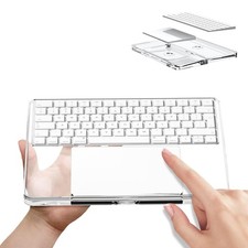 Acrylic Keyboard Stand and Trackpad Holder for Apple Magic Keyboard 2th/3th