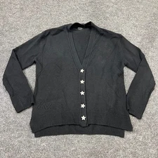 ZADIG & VOLTAIRE Mirka WS Bijoux Cardigan Women's Size S Black