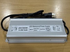 New No Box LED Waterproof Power Supply 24V 350W iP67. LED Driver Power Supply