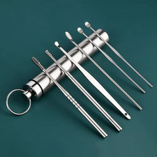 Ear Pick Six-Piece Set Ear Cleaning Ear Picking Earpick Convenient Portable Port