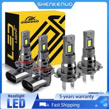 9005 H7 Led Headlight Combo Bulbs 4x For Mazda 3 2004 2005 2006 2007 2008 2009