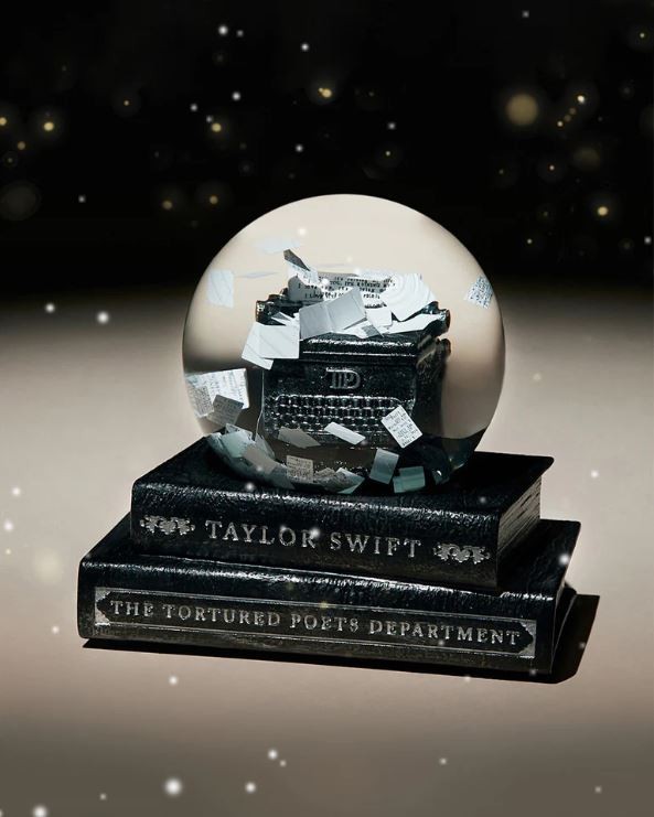 ❄️ NEW Taylor Swift The Tortured Poets Department Snowglobe TTPD
